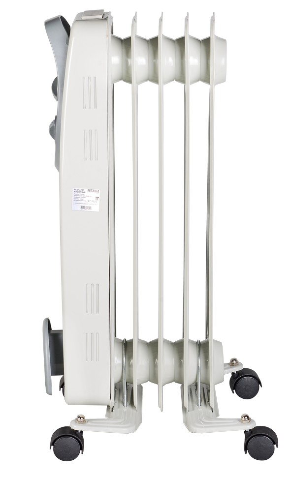 Масляный радиатор РЕСАНТА ОМ-5Н купить по цене 3&nbsp;990 ₽ в интернет магазине ТЕХСАД