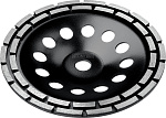 STAYER 230 мм, алмазная, двухрядная, сегментная, шлифовальная чашка Double 33381-230 купить по цене 2&nbsp;260 ₽ в интернет магазине ТЕХСАД