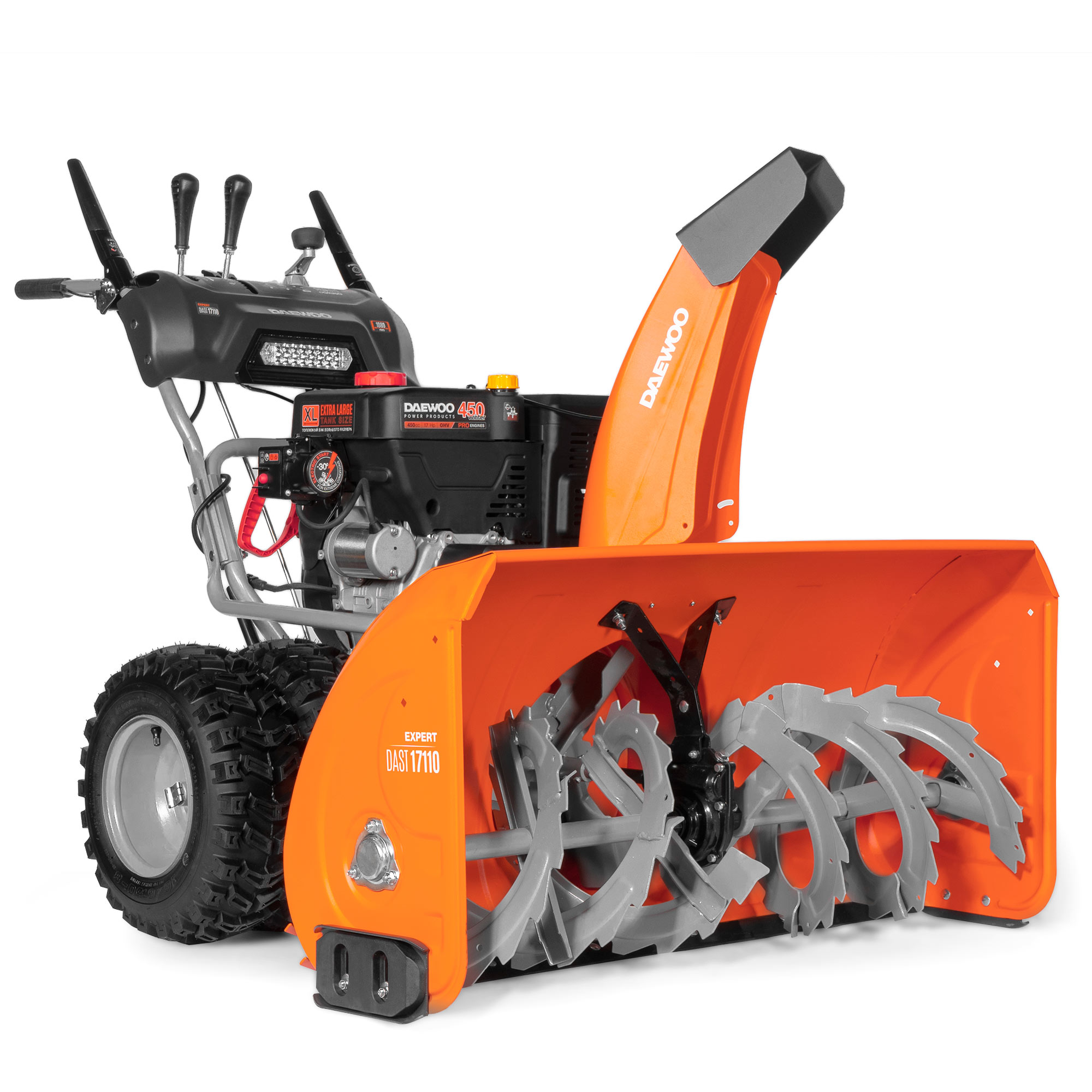 Снегоуборщик бензиновый DAEWOO DAST 17110 купить по цене 249&nbsp;990 ₽ в интернет магазине ТЕХСАД