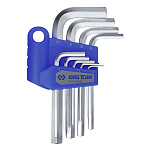 Набор Г-образных шестигранников, 1,5-10 мм, короткие, 9 предметов KING TONY 20219MR купить по цене 1&nbsp;060 ₽ в интернет магазине ТЕХСАД