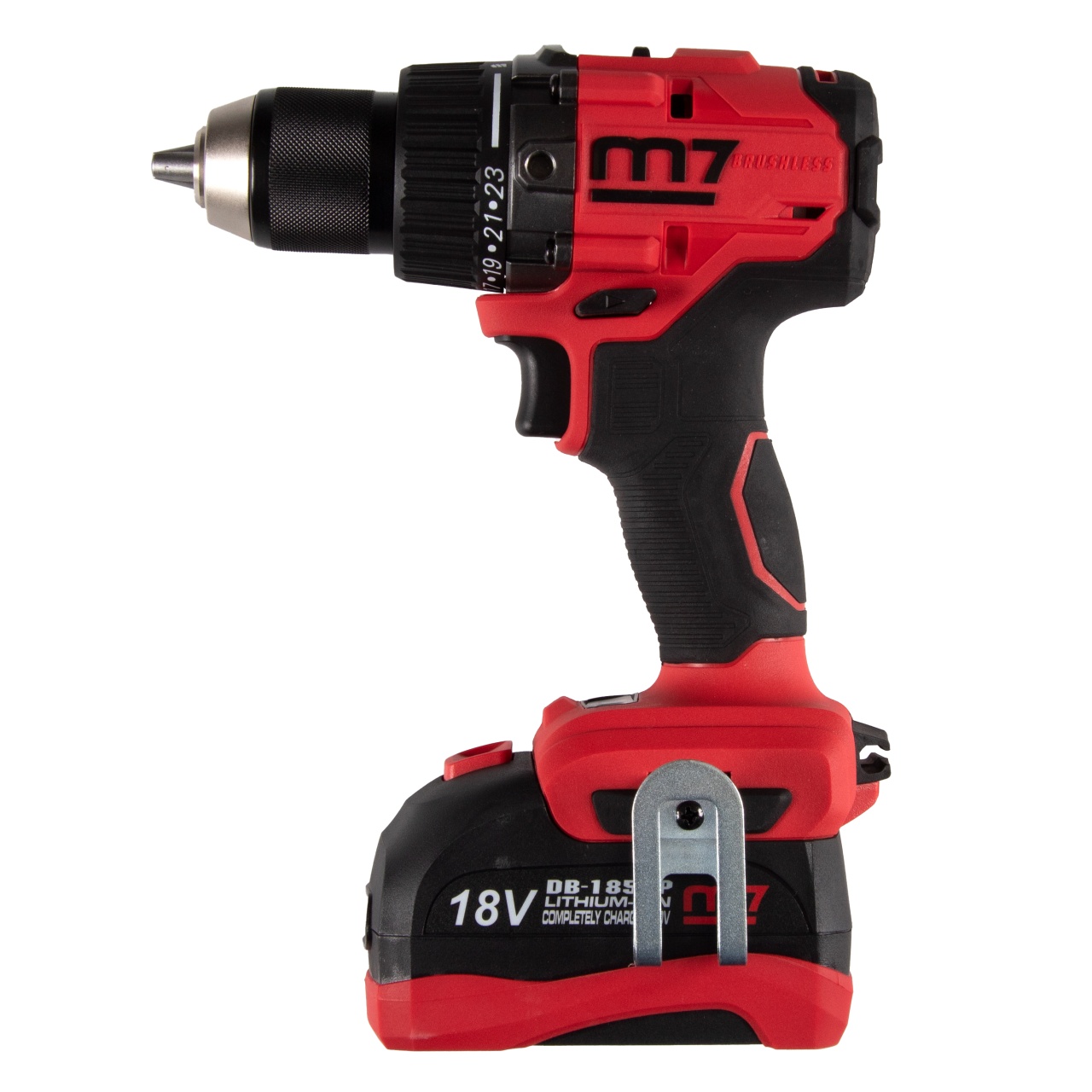 Аккумуляторная дрель-шуруповерт 18 В, импульсная, кейс MIGHTY SEVEN DD-101A купить по цене 32&nbsp;550 ₽ в интернет магазине ТЕХСАД