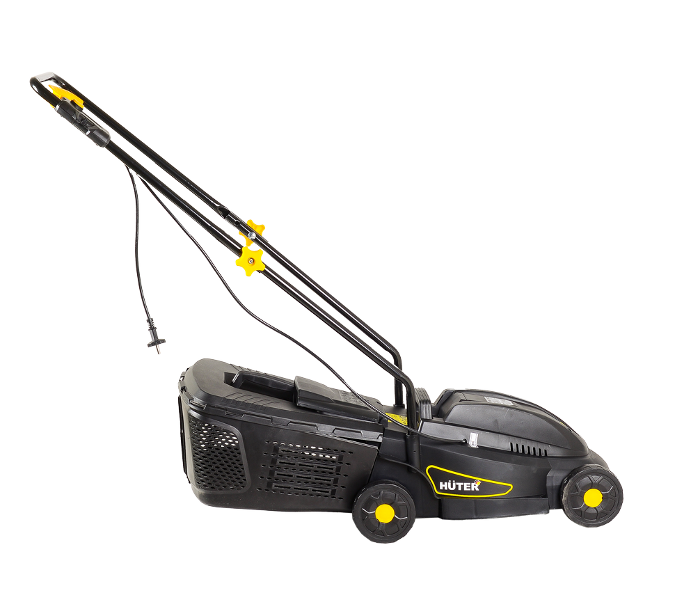 Газонокосилка электрическая HUTER ELM-1000 купить по цене 7&nbsp;090 ₽ в интернет магазине ТЕХСАД