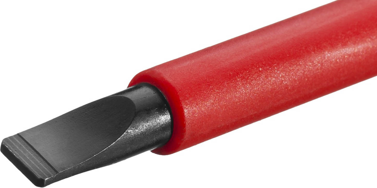 KRAFTOOL SL6.5х150 мм, отвертка высоковольтная 250083-6.5-150 купить по цене 450 ₽ в интернет магазине ТЕХСАД