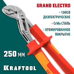 KRAFTOOL 250 мм, Cr-Mo, клещи переставные 2202-10-25_z01 купить по цене 2&nbsp;400 ₽ в интернет магазине ТЕХСАД