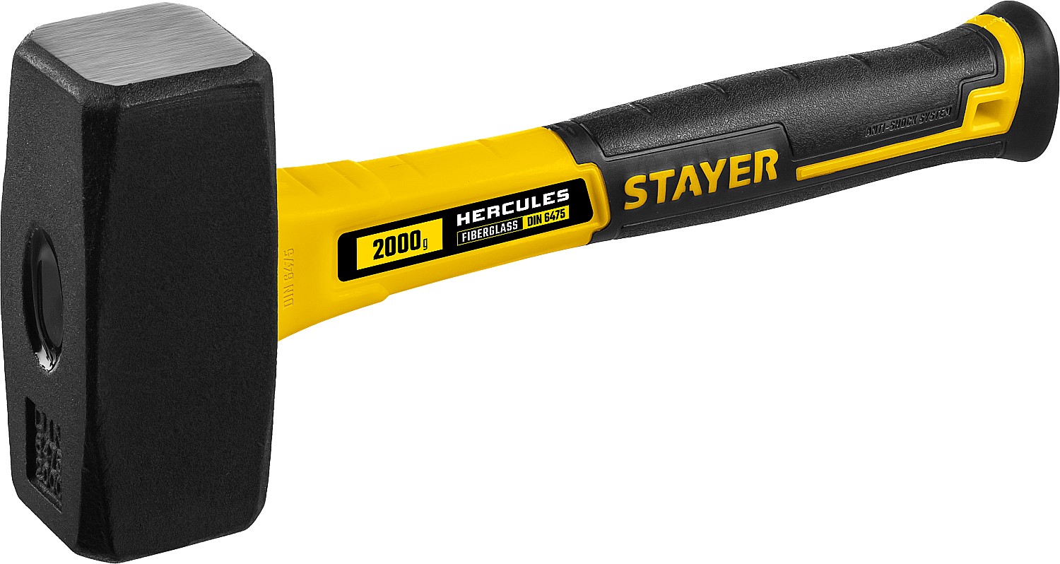 STAYER 2 кг, кувалда с фиберглассовой рукояткой Hercules 20052-20_z01 Professional купить по цене 1&nbsp;350 ₽ в интернет магазине ТЕХСАД