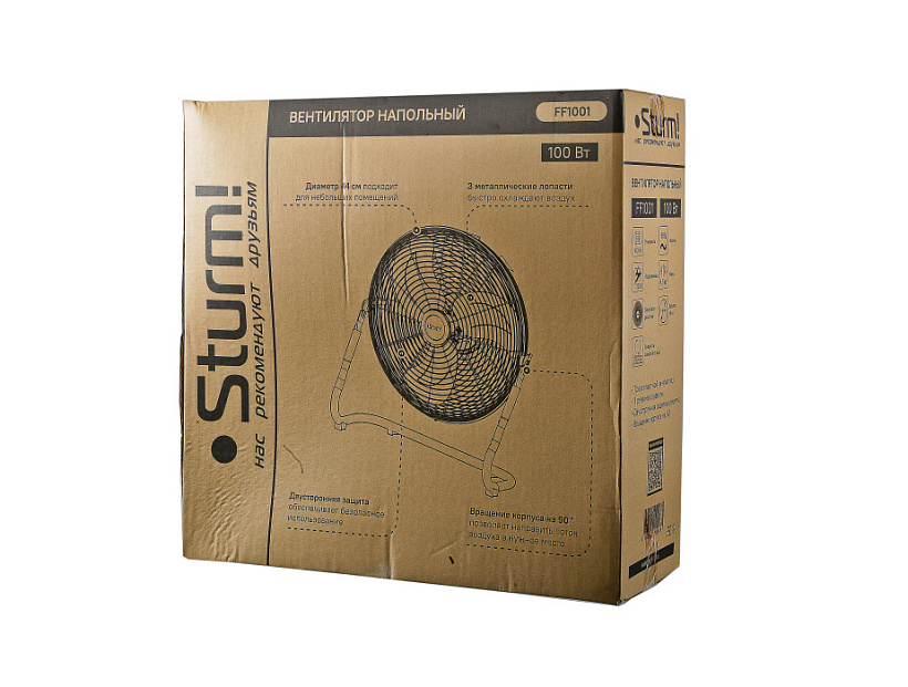 Вентилятор напольный Sturm! FF1001 купить по цене 4&nbsp;650 ₽ в интернет магазине ТЕХСАД