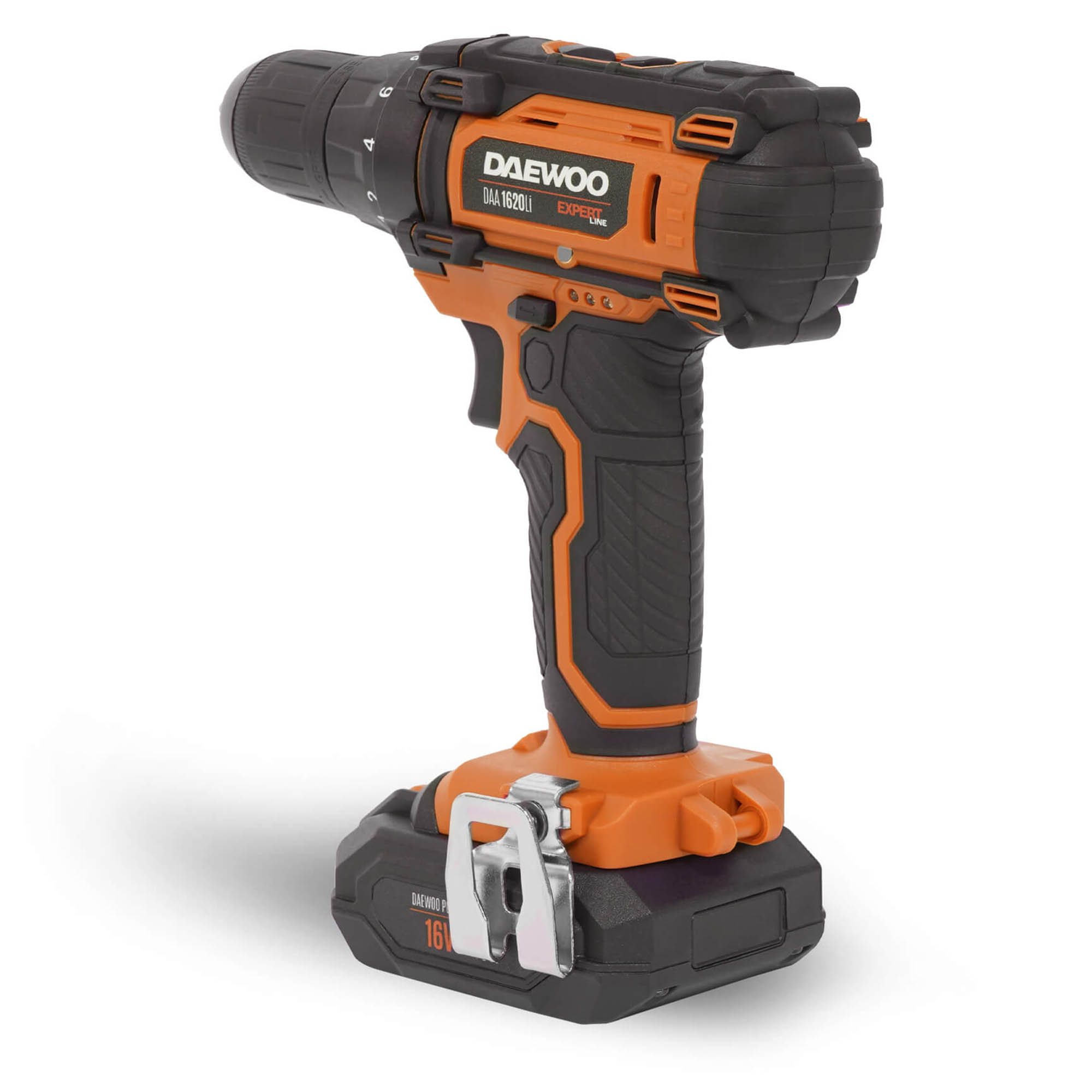 Дрель-шуруповерт аккумуляторная DAEWOO DAA 1620Li купить по цене 7&nbsp;390 ₽ в интернет магазине ТЕХСАД