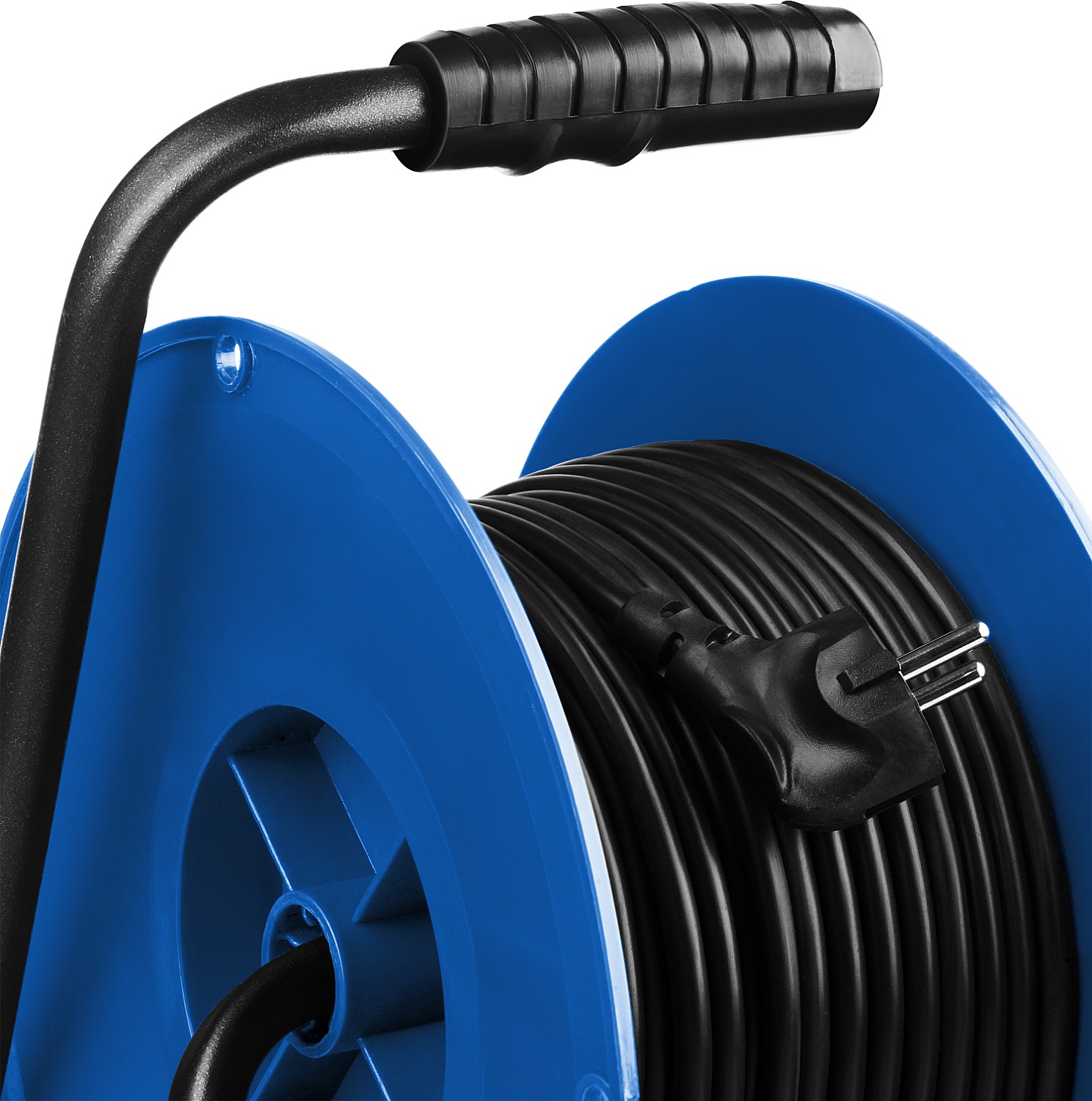 ЗУБР 20 м, 3500Вт, 4 гнезда, ПВС, удлинитель на катушке 55081-20 Профессионал купить по цене 3&nbsp;350 ₽ в интернет магазине ТЕХСАД