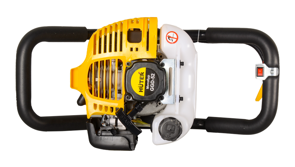Мотобур HUTER GGD-52 купить по цене 12&nbsp;590 ₽ в интернет магазине ТЕХСАД