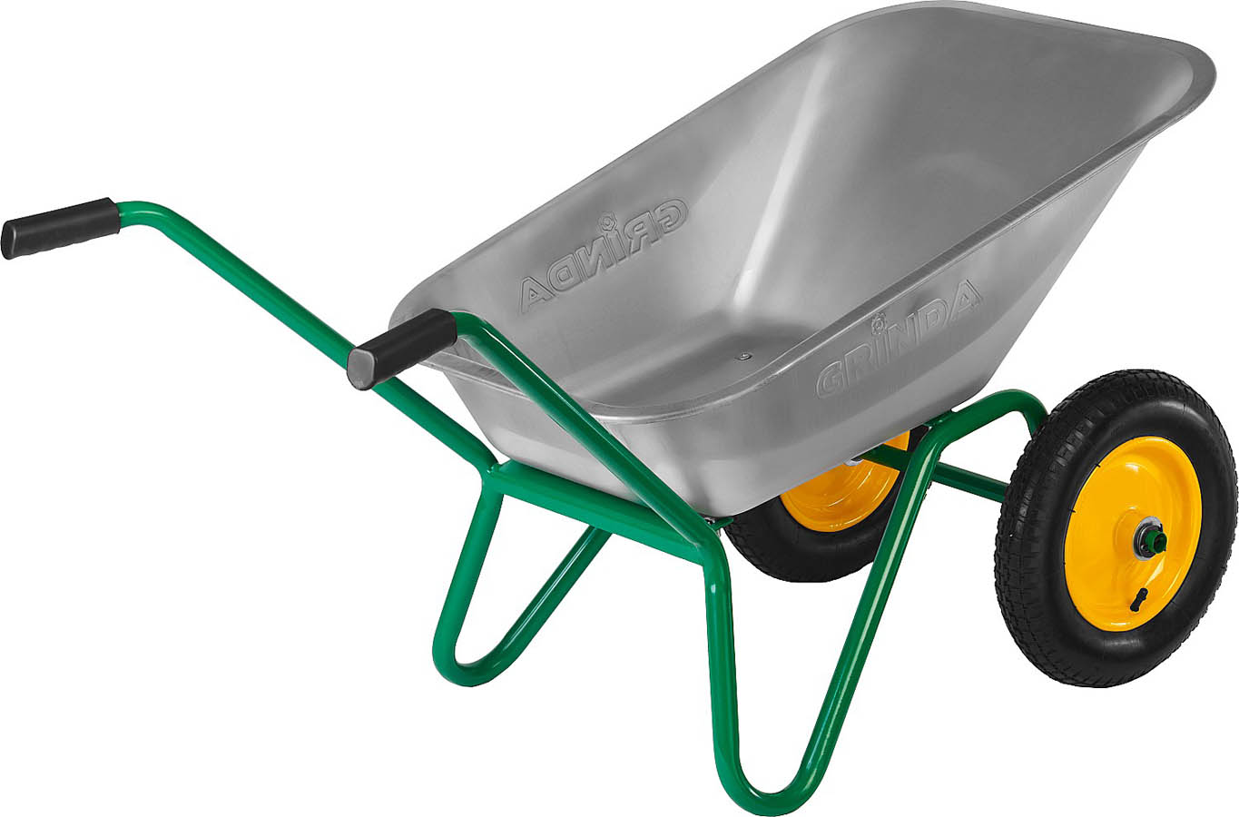 GRINDA 80 л, 120 кг, двухколесная, тачка садовая 422400_z01 купить по цене 5&nbsp;040 ₽ в интернет магазине ТЕХСАД
