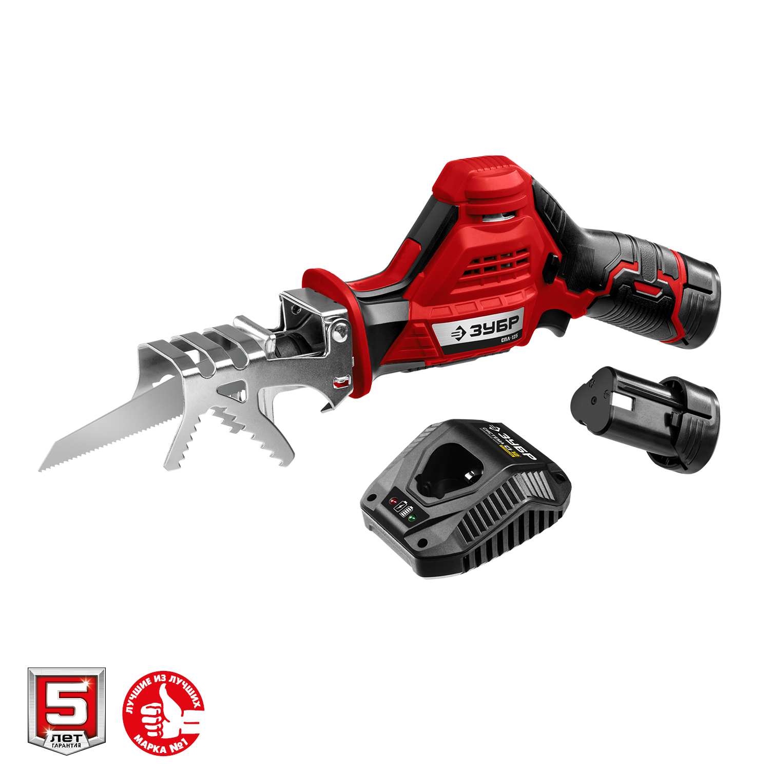 ЗУБР 12В, 2 АКБ (2Ач), в коробке, пила сабельная СПЛ-125-22 Мастер купить по цене 8&nbsp;060 ₽ в интернет магазине ТЕХСАД