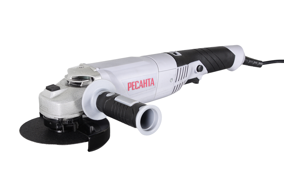 Углошлифовальная машина УШМ-150/1400Э Ресанта (болгарка) купить по цене 6&nbsp;890 ₽ в интернет магазине ТЕХСАД