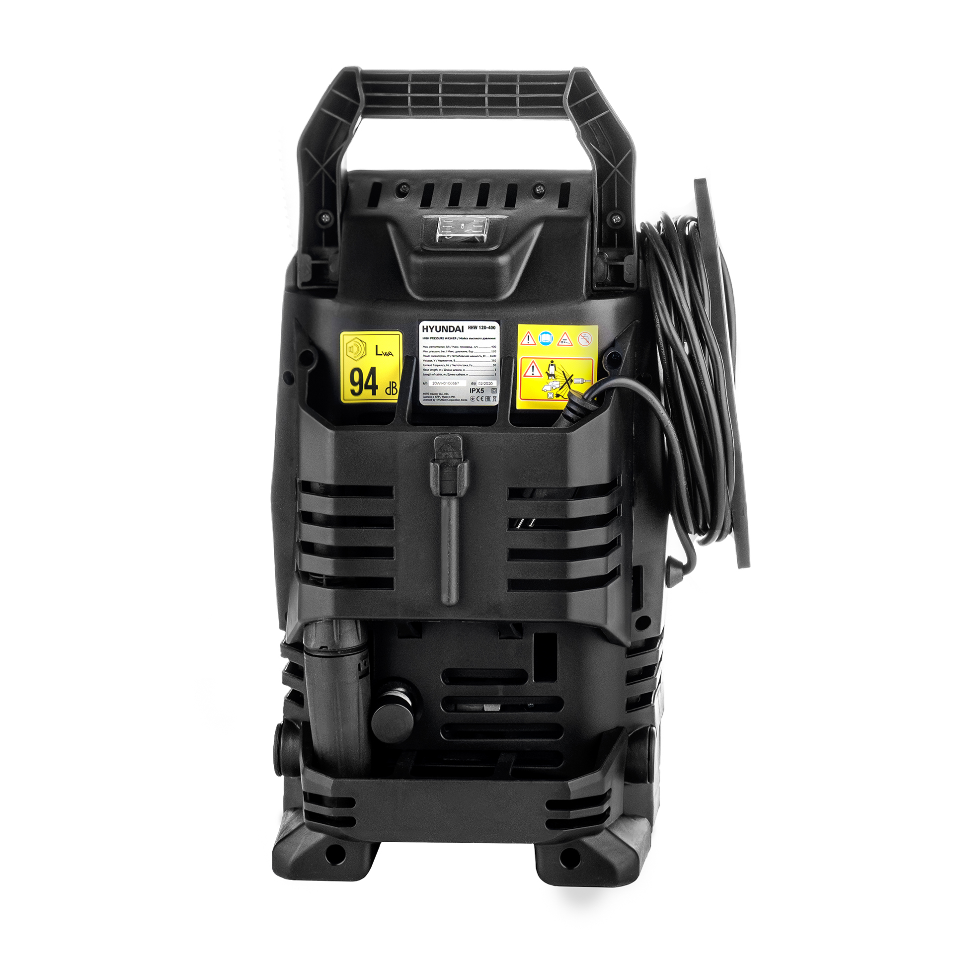 Мойка высокого давления Hyundai HHW 120-400 купить по цене 7&nbsp;990 ₽ в интернет магазине ТЕХСАД