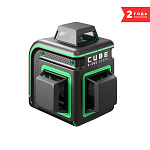 Лазерный уровень ADA CUBE 3-360 GREEN BASIC EDITION купить по цене 19&nbsp;990 ₽ в интернет магазине ТЕХСАД