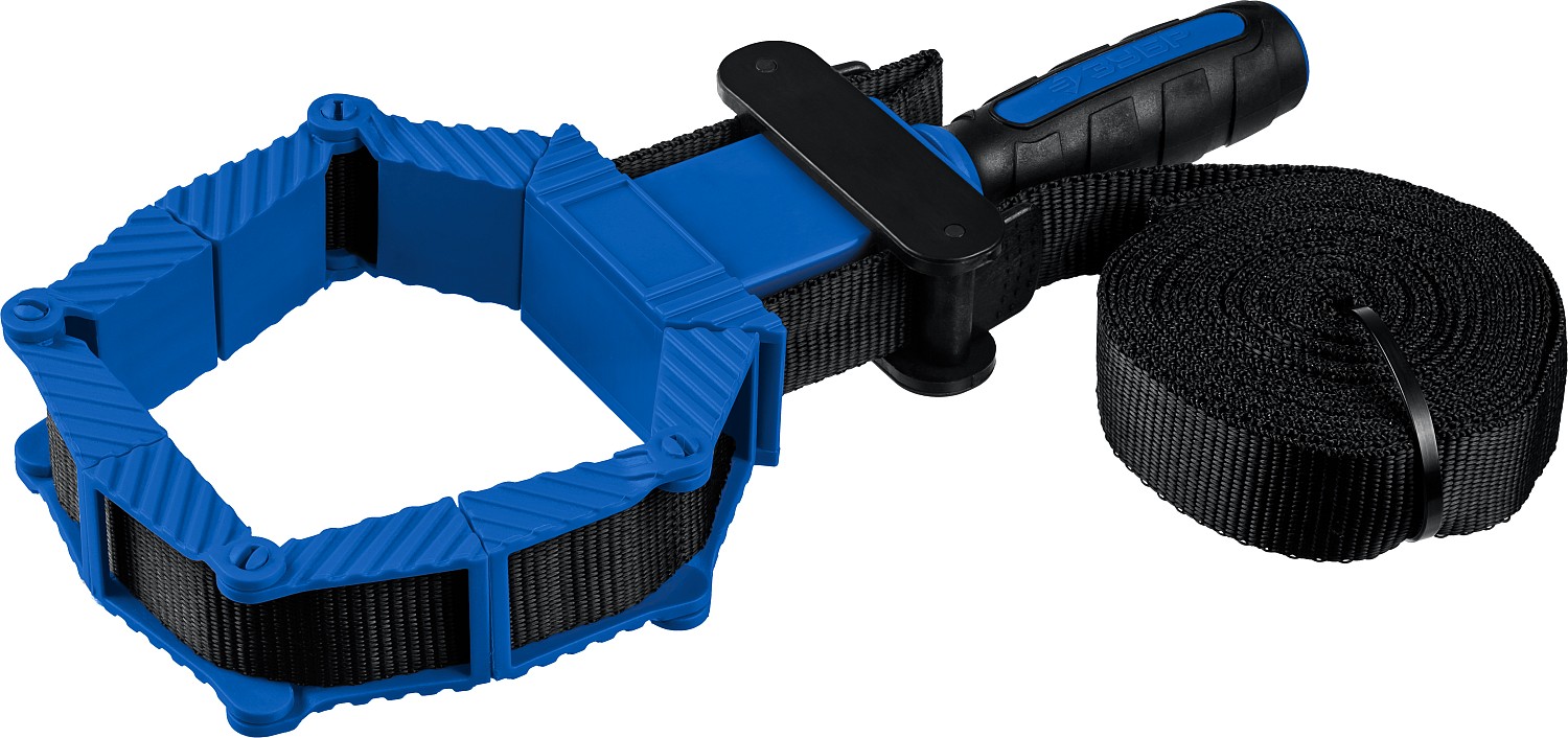 ЗУБР 4 м, ременная струбцина ПР-4 32208 Профессионал купить по цене 1&nbsp;280 ₽ в интернет магазине ТЕХСАД