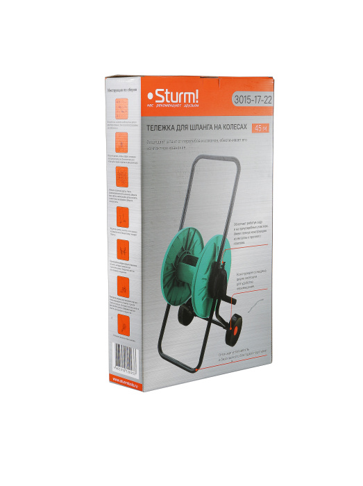 Катушка для шланга Sturm! 3015-17-22 купить по цене 1&nbsp;980 ₽ в интернет магазине ТЕХСАД