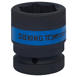Головка торцевая ударная шестигранная 1'', 38 мм KING TONY 853538M купить по цене 1&nbsp;790 ₽ в интернет магазине ТЕХСАД