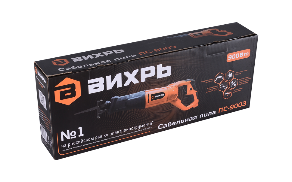 Сабельная пила электрическая Вихрь ПС-900Э купить по цене 5&nbsp;190 ₽ в интернет магазине ТЕХСАД