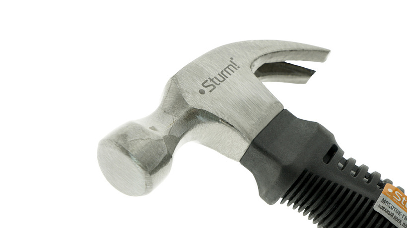 Молоток-гвоздодер Sturm! 1010-74-FB0250 купить по цене 480 ₽ в интернет магазине ТЕХСАД