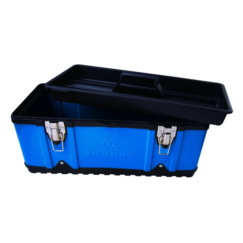 Ящик инструментальный, 470x238x203 мм, 2 отсека, полипропилен/сталь KING TONY 87A08 купить по цене 3&nbsp;800 ₽ в интернет магазине ТЕХСАД