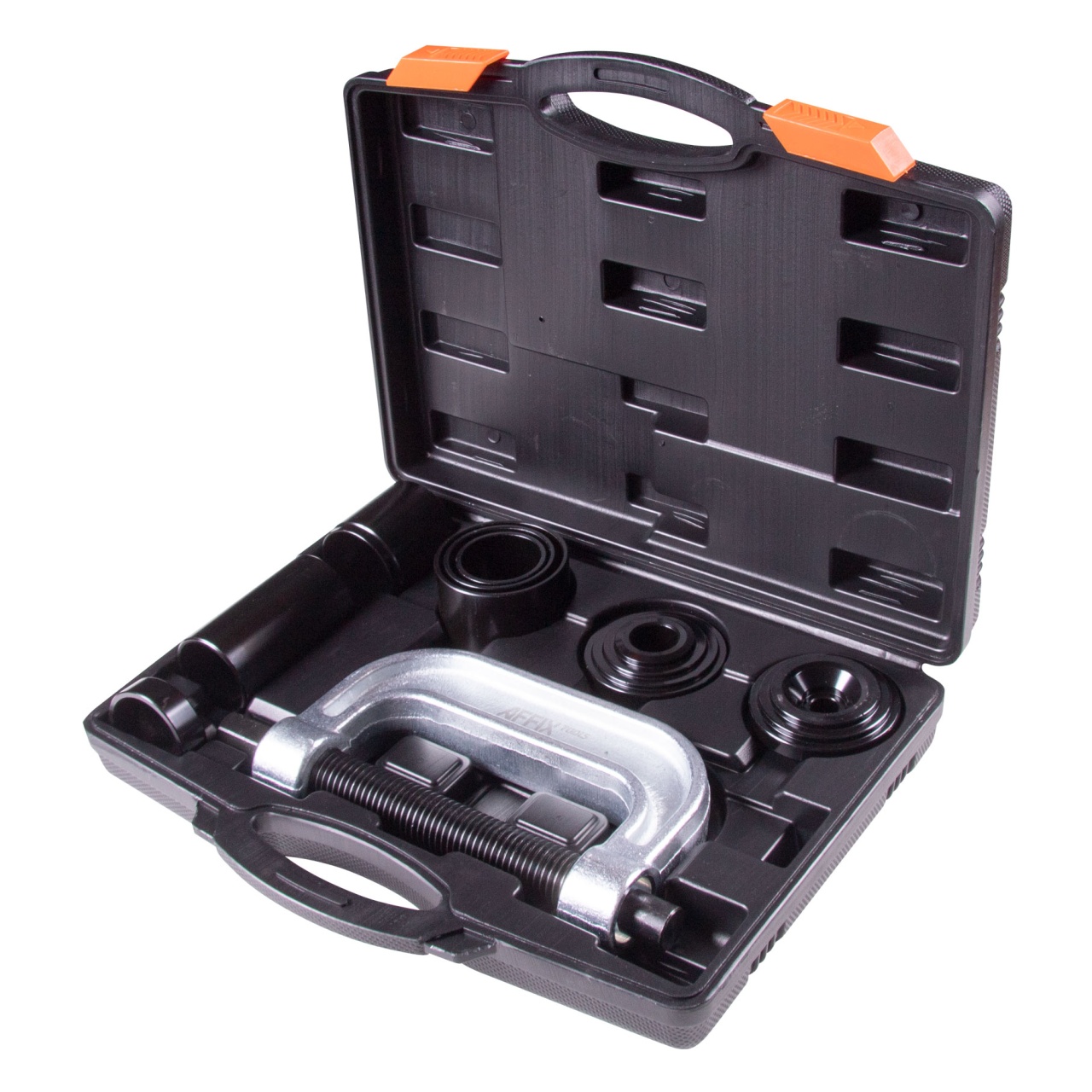Набор оправок для монтажа и демонтажа сайлентблоков, кейс, 10 предметов AFFIX AF11020010C купить по цене 7&nbsp;440 ₽ в интернет магазине ТЕХСАД
