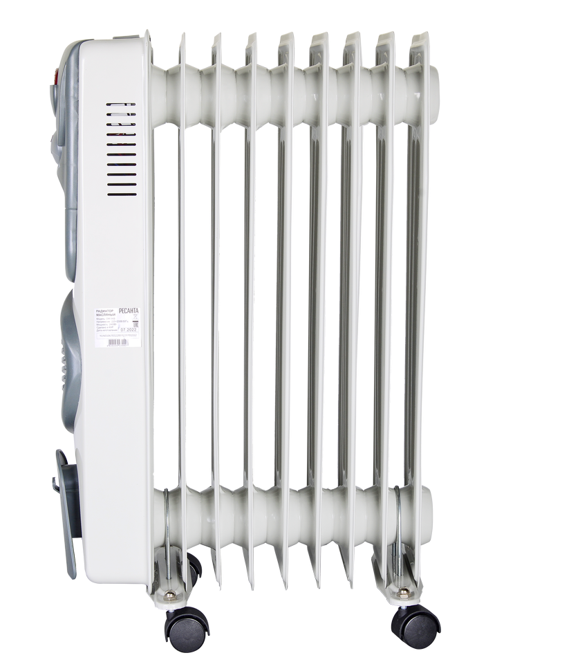 Масляный радиатор Ресанта ОМ-9АВ купить по цене 5&nbsp;104 ₽ в интернет магазине ТЕХСАД