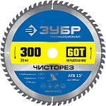 ЗУБР 300 х 30 мм, 60Т, диск пильный по дереву Чисторез 36905-300-30-60_z01 купить по цене 2&nbsp;570 ₽ в интернет магазине ТЕХСАД