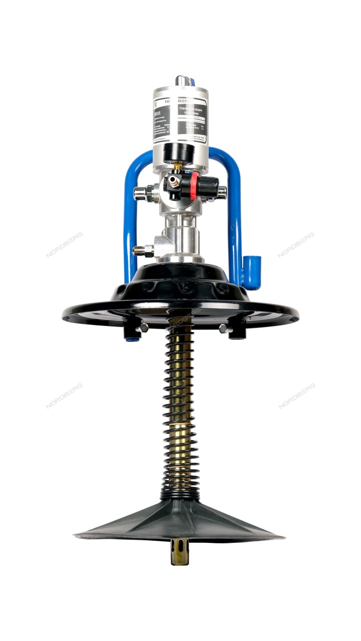 Солидолонагнетатель, 20 л, пневматический NORDBERG NO5020 купить по цене 16&nbsp;592 ₽ в интернет магазине ТЕХСАД