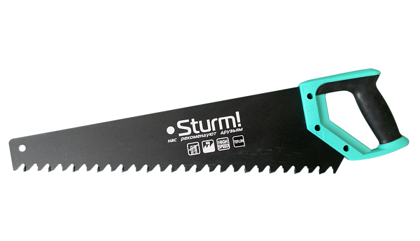 Пила по пенобетону 500 мм Sturm! 1060-92-500 купить по цене 1&nbsp;950 ₽ в интернет магазине ТЕХСАД