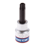 Насадка (бита) торцевая 3/8'', Torx, T40, L = 50 мм, с отверстием KING TONY 302740 купить по цене 200 ₽ в интернет магазине ТЕХСАД