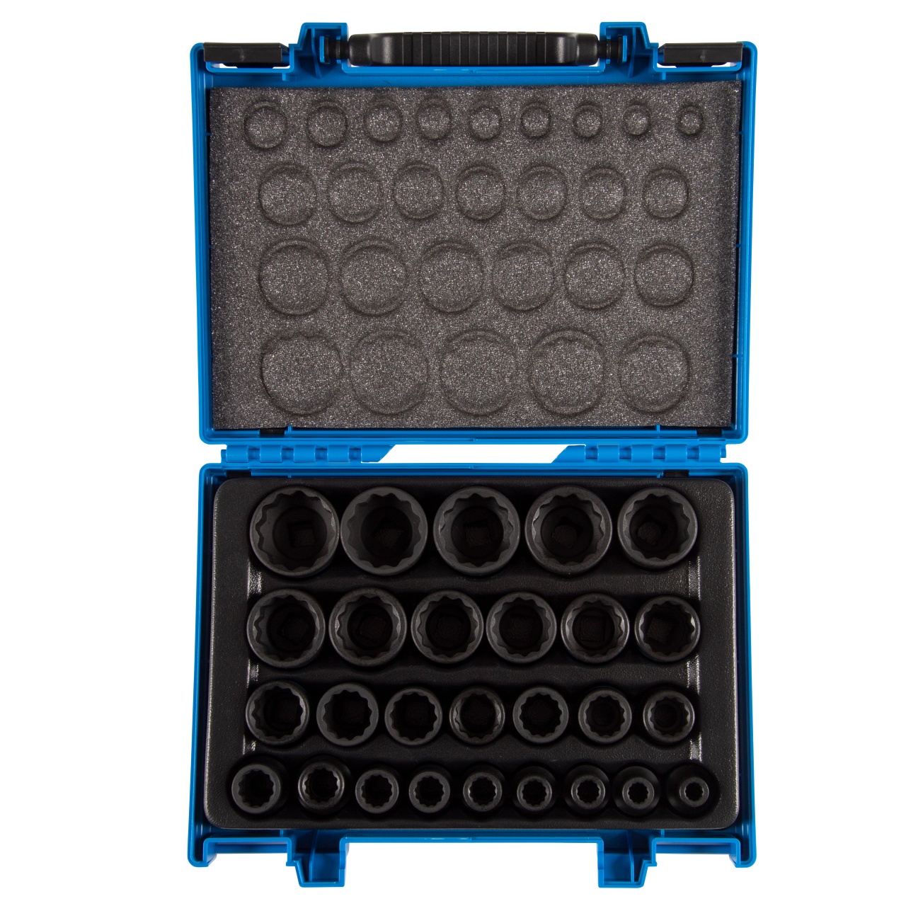 Набор ударных торцевых головок 1/2'', двенадцатигранные, 8-36 мм, 27 предметов KING TONY 4827MP купить по цене 11&nbsp;650 ₽ в интернет магазине ТЕХСАД