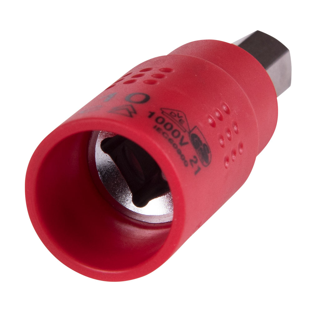 Насадка (бита) торцевая диэлектрическая 3/8'', HEX, 6 мм, L = 65 мм KING TONY 3025VE06 купить по цене 900 ₽ в интернет магазине ТЕХСАД