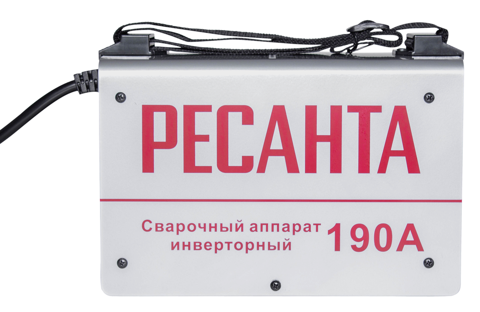 Сварочный аппарат инверторный Ресанта САИ 190 купить по цене 8&nbsp;091 ₽ в интернет магазине ТЕХСАД