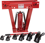 ЗУБР 12 т, 232 мм, 6 насадок, трубогиб гидравлический 43078-12 купить по цене 20&nbsp;380 ₽ в интернет магазине ТЕХСАД