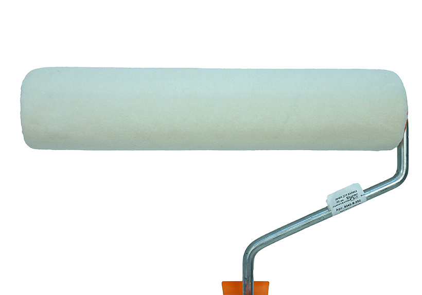 Валик с ручкой ''VELOUR'' 250 мм, D 48 мм, ворс 4 мм, ручка D 8 мм Sturm! 9040-31-250S купить по цене 430 ₽ в интернет магазине ТЕХСАД