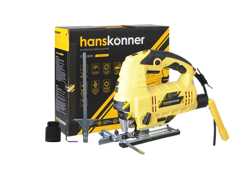 Лобзик электрический Hanskonner HJS0811LPE купить по цене 7&nbsp;990 ₽ в интернет магазине ТЕХСАД