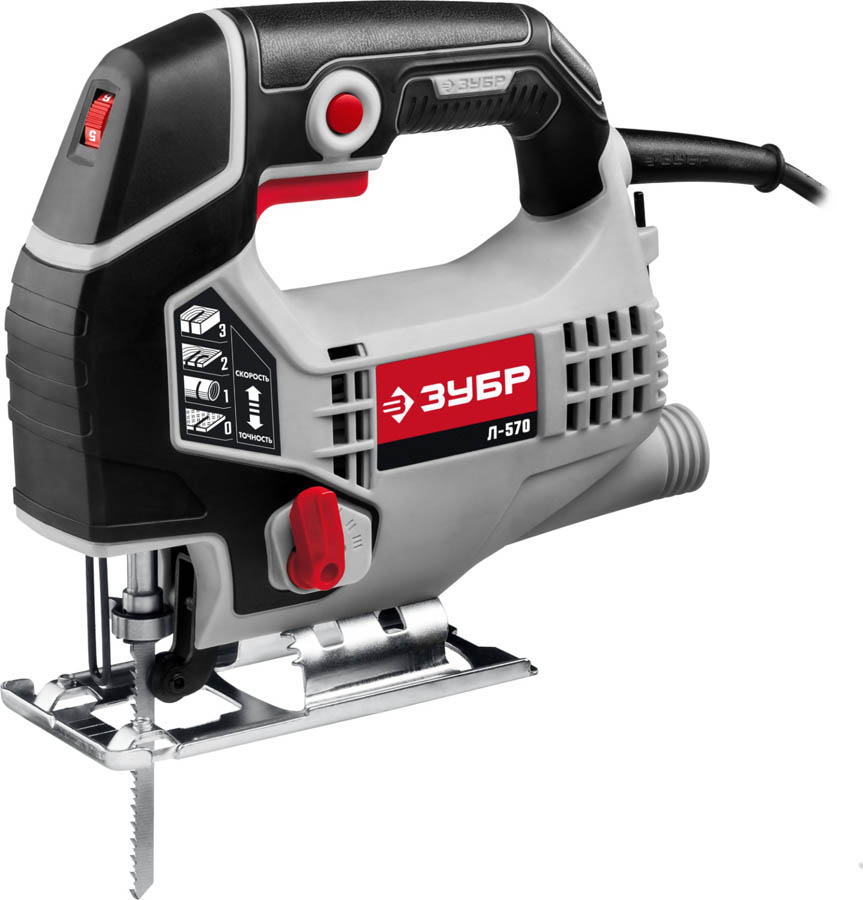 ЗУБР 570 Вт, лобзик электрический Л-570 Мастер купить по цене 4&nbsp;350 ₽ в интернет магазине ТЕХСАД