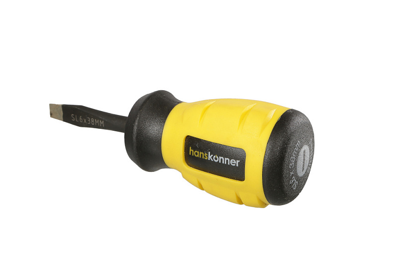Отвертка Hanskonner HK1040-16-SL6-38 купить по цене 260 ₽ в интернет магазине ТЕХСАД