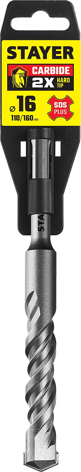 STAYER 16 x 160 мм, бур SDS-plus 2930-160-16_z02 купить по цене 297 ₽ в интернет магазине ТЕХСАД