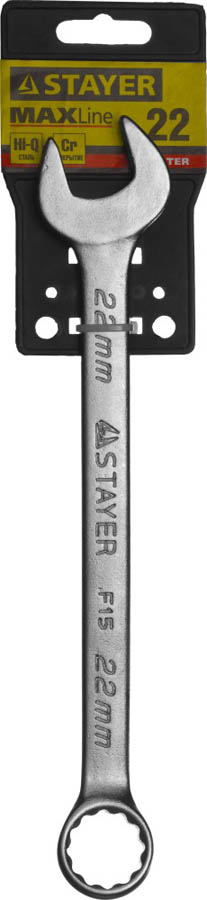 STAYER 22 мм, комбинированный гаечный ключ 27085-22 купить по цене 114 ₽ в интернет магазине ТЕХСАД