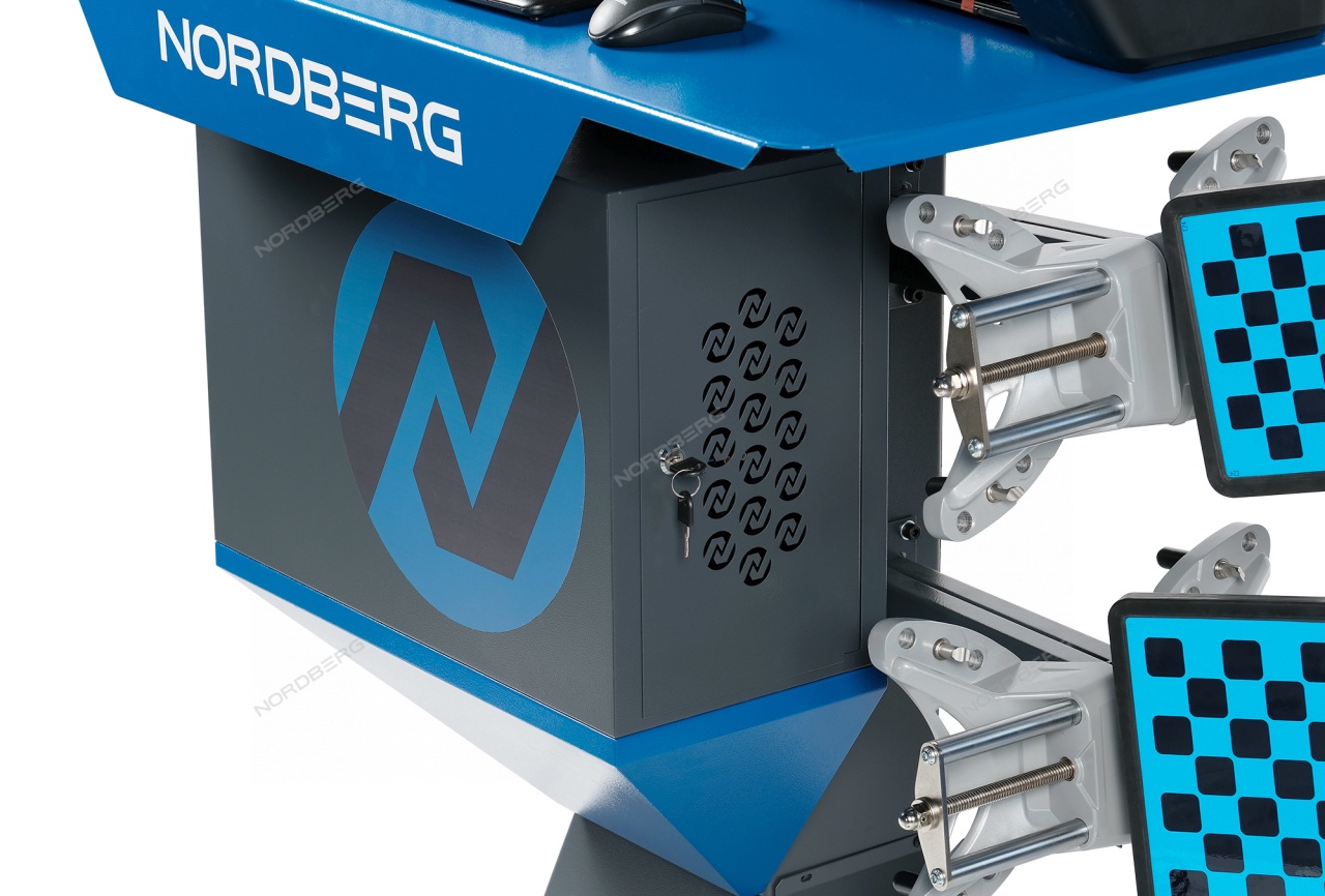 Стенд сход-развал 3D NORDBERG C802 купить по цене 696&nbsp;000 ₽ в интернет магазине ТЕХСАД