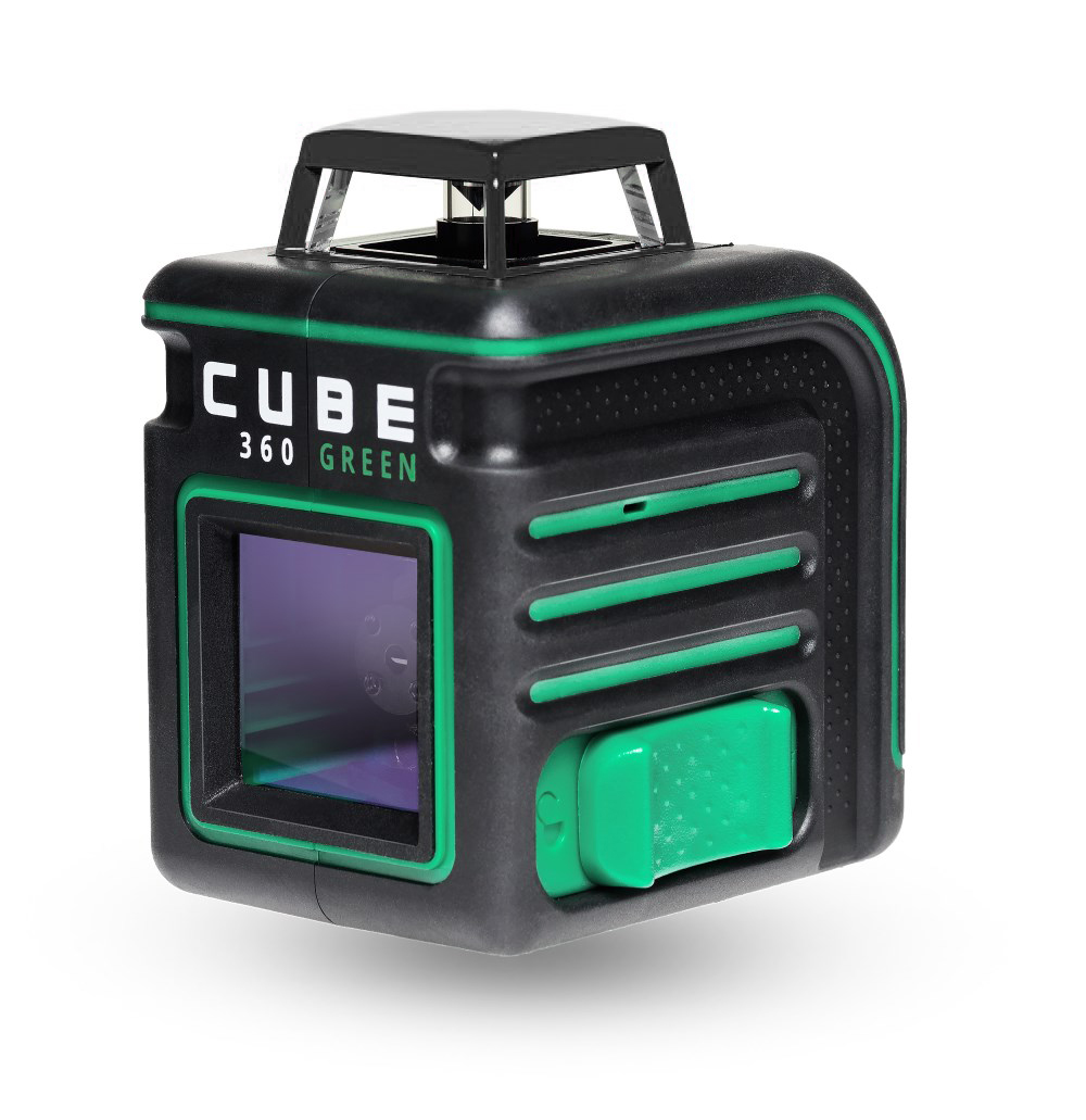 Лазерный уровень ADA CUBE 360 GREEN ULTIMATE EDITION купить по цене 13&nbsp;990 ₽ в интернет магазине ТЕХСАД