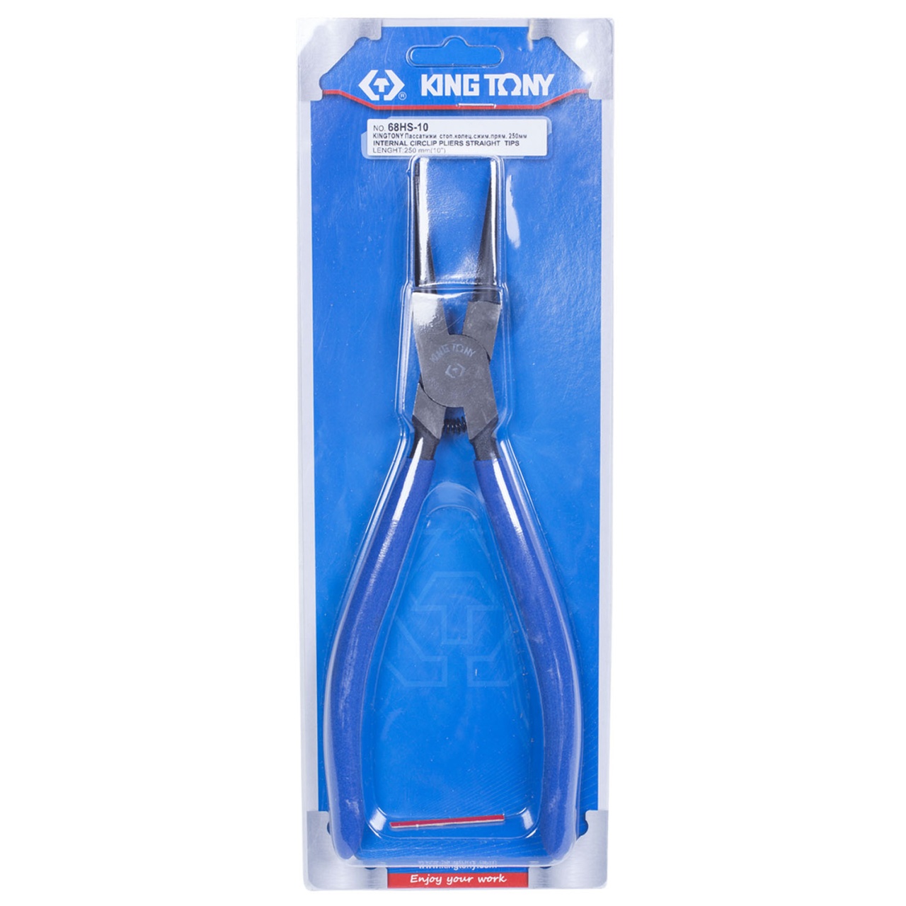 Съемник для стопорных колец 250 мм, прямые, сжатие KING TONY 68HS-10 купить по цене 2&nbsp;240 ₽ в интернет магазине ТЕХСАД