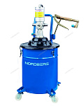 Солидолонагнетатель, 20 л, пневматический NORDBERG NO5020 купить по цене 16&nbsp;592 ₽ в интернет магазине ТЕХСАД