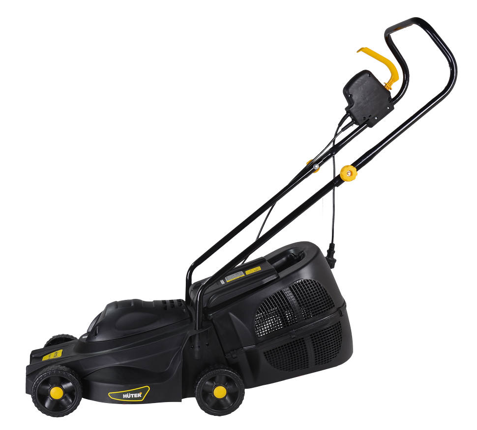 Газонокосилка электрическая HUTER ELM-1100 купить по цене 7&nbsp;790 ₽ в интернет магазине ТЕХСАД