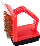 GRINDA щетка для чистки мангалов и решеток BARBECUE 427770 купить по цене 118 ₽ в интернет магазине ТЕХСАД