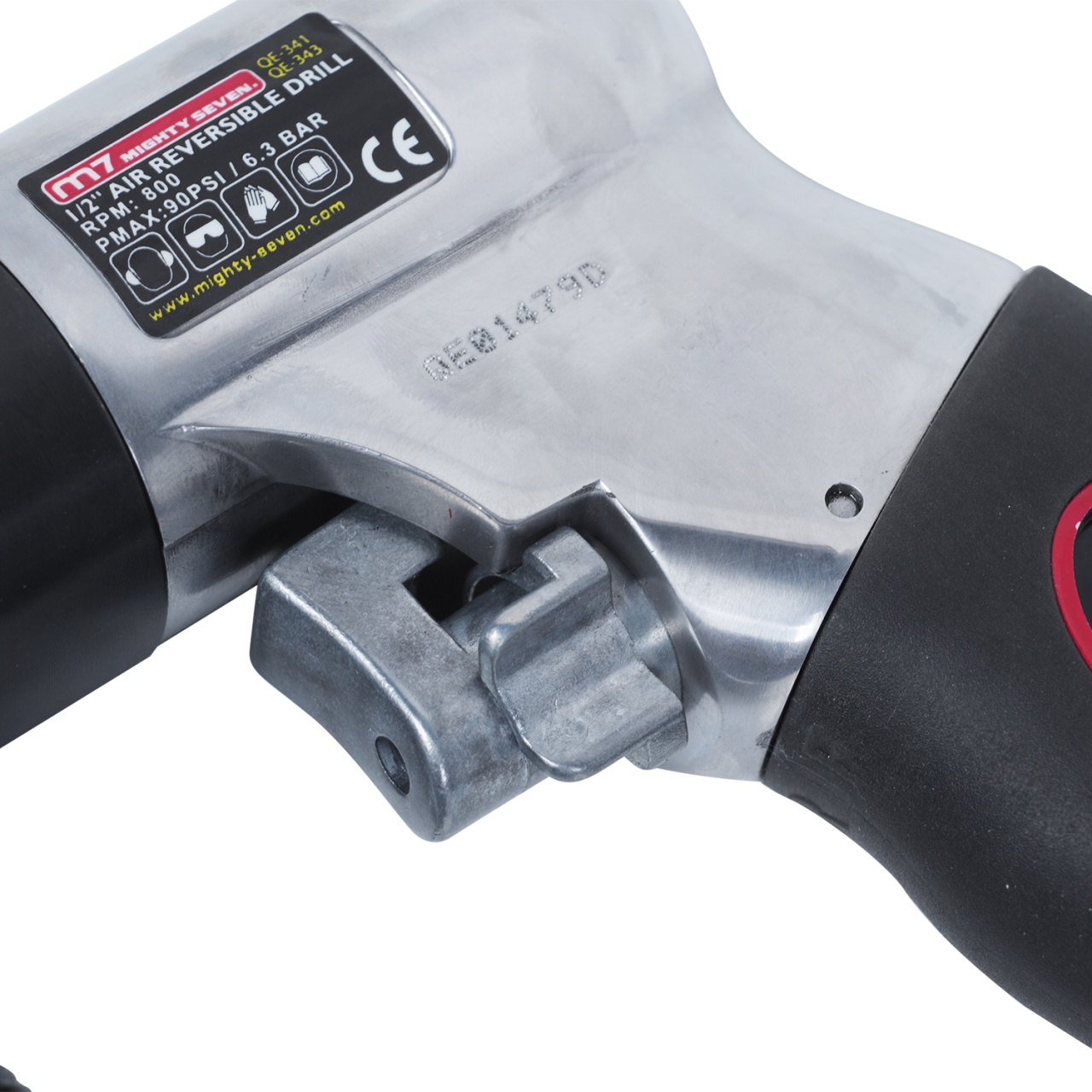 Дрель пневматическая 13 мм, 800 об/мин., реверс, быстрозажимной патрон MIGHTY SEVEN QE-341 купить по цене 15&nbsp;650 ₽ в интернет магазине ТЕХСАД
