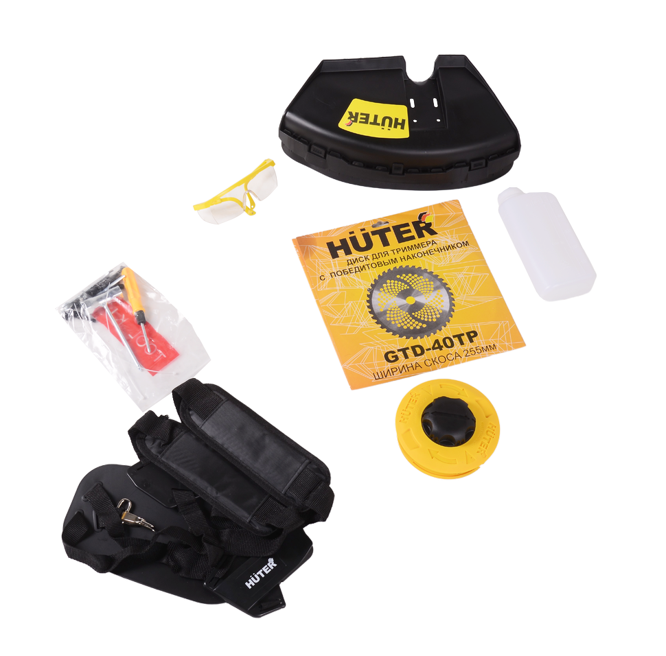 Триммер бензиновый Huter GGT-553TX купить по цене 8&nbsp;729 ₽ в интернет магазине ТЕХСАД