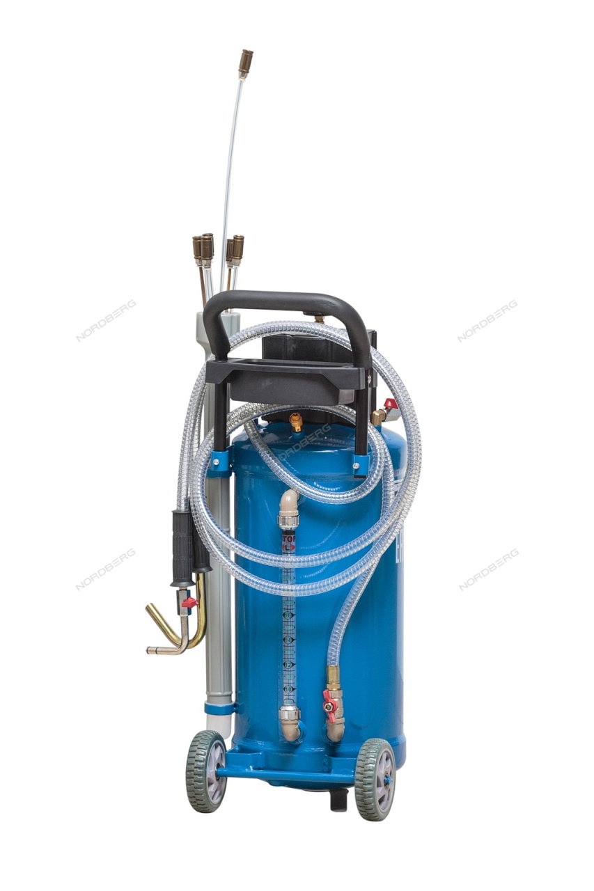 Установка для слива масла, 30 л, пневматическая NORDBERG 2330B купить по цене 17&nbsp;373 ₽ в интернет магазине ТЕХСАД