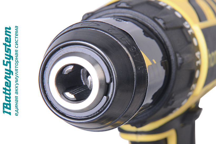 Аккумуляторный шуруповерт Hanskonner HCD1865 1BatterySystem купить по цене 13&nbsp;990 ₽ в интернет магазине ТЕХСАД